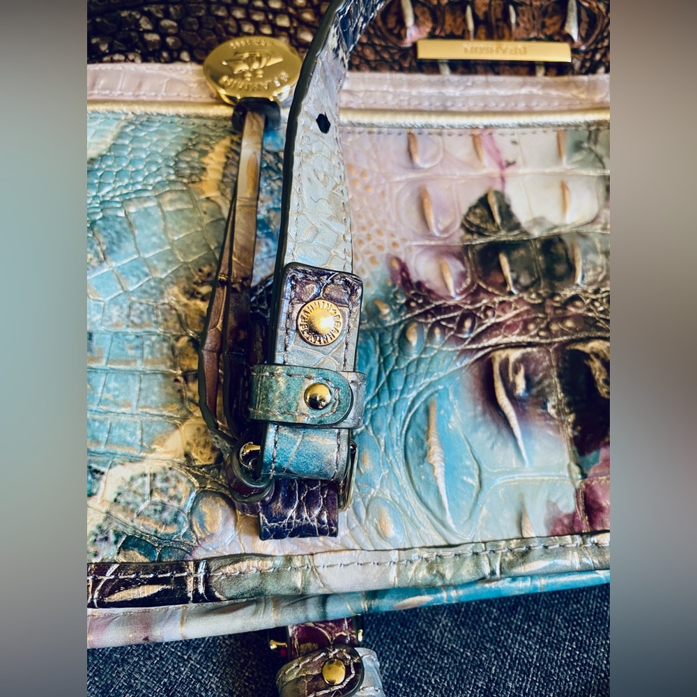 NWOT Brahmin Jasper Mini Asher Nirvana Handbag/Satchel/Crossbody Purse - Picture 14 of 16